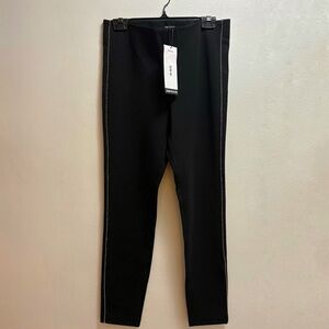 Zara Black High‑Rise Leggings Sleek Stretch Contemporary Women’s Size L